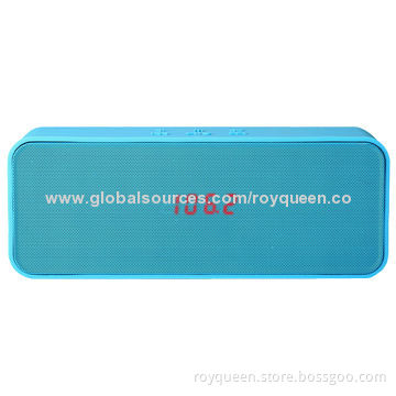 Bluetooth Speaker with NFC Function, SD Card Memory Up to 32GB